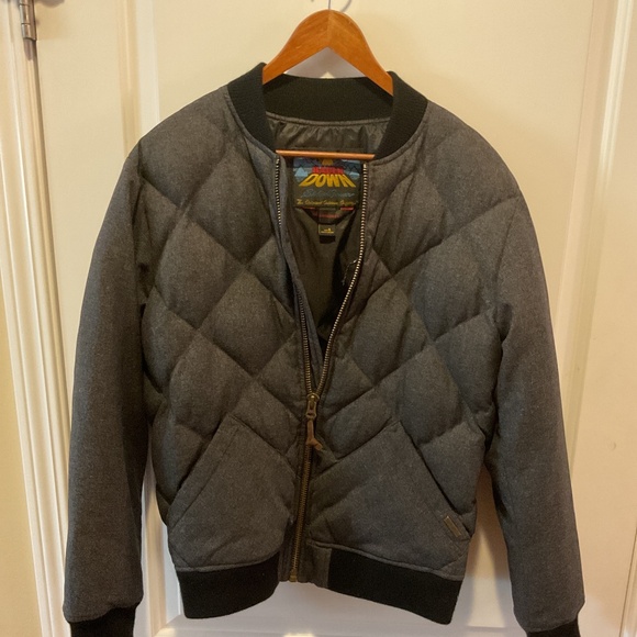 Men’s Eddie Bauer 1936 skyliner model quilted bomber jacket - Picture 1 of 3